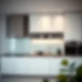 Modern kitchen cabinet design showcasing minimalist aesthetics