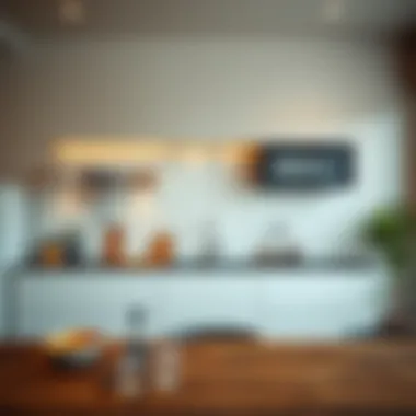 Modern Kitchen Wall Art Modern kitchen wall art showcasing minimalist aesthetics