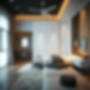 Stylish bedroom showcasing modern unit designs