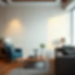 Elegant textured wall featuring a modern design