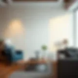 Elegant Textured Wall Design Elegant textured wall featuring a modern design