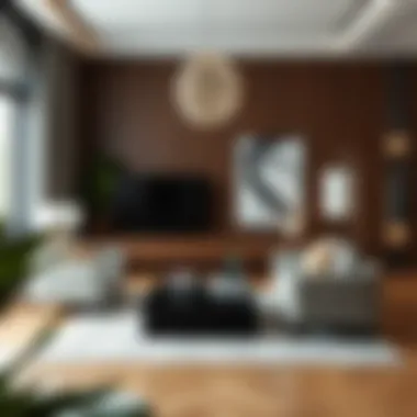 Contemporary home decor showcasing unique styles