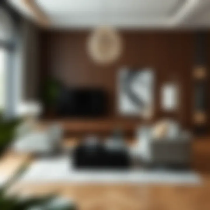 Contemporary home decor showcasing unique styles