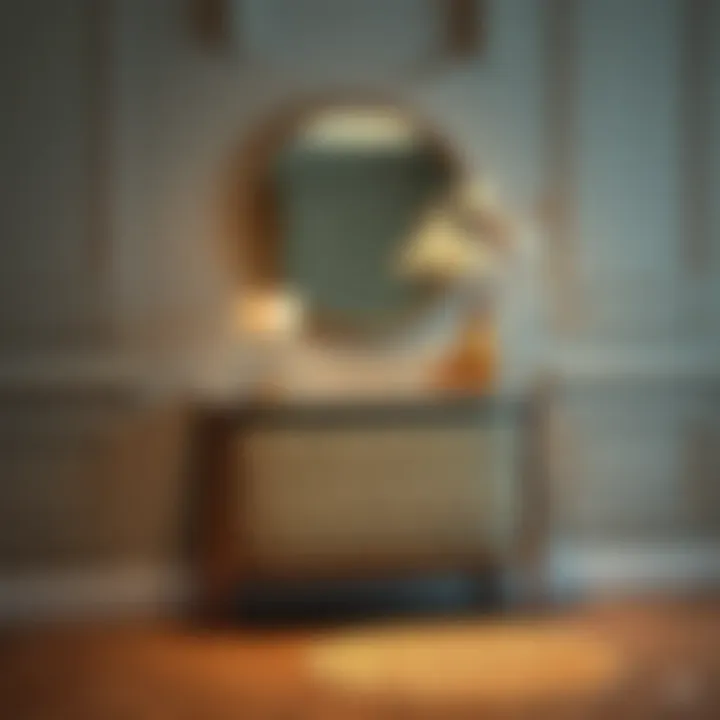 Luxury upholstered hallstand combining comfort and style