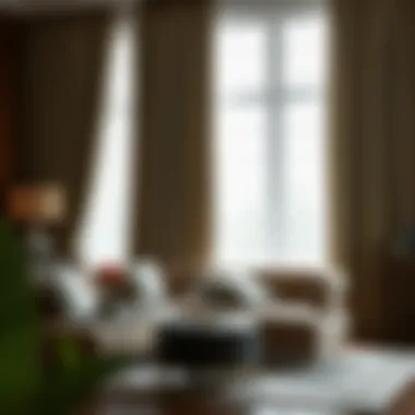 Elegant fabric selection for curtain lining