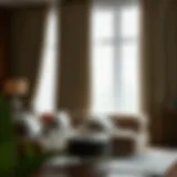 Choosing the Right Fabric for Your Curtain Lining Elegant fabric selection for curtain lining