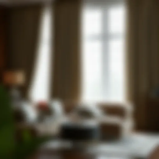 Choosing the Right Fabric for Your Curtain Lining Elegant fabric selection for curtain lining