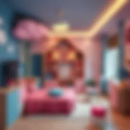 A vibrant and imaginative children's room design inspired by Pinterest trends