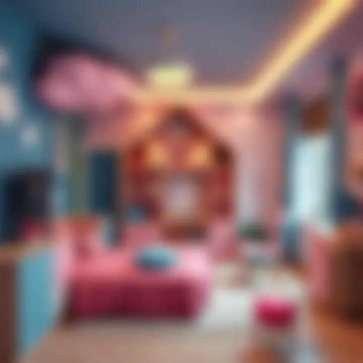 A vibrant and imaginative children's room design inspired by Pinterest trends