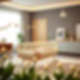 Stylish playpen cradle design for children