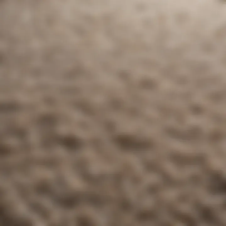 Close-up of texture in a polyester carpet