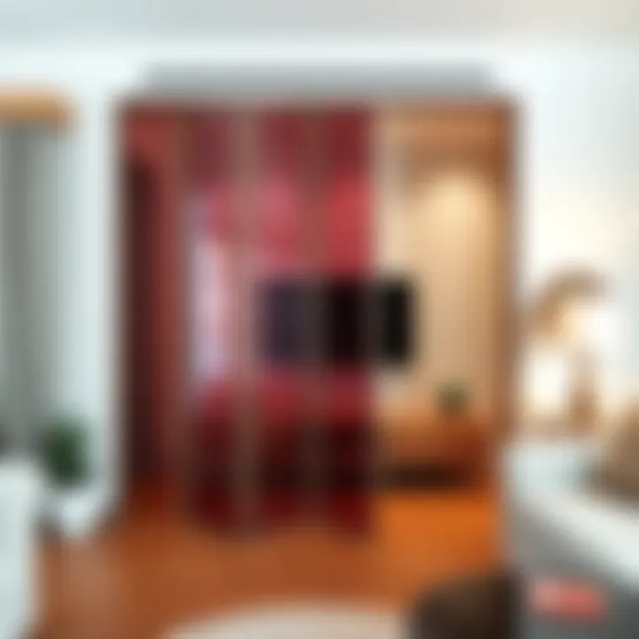 Versatile PVC room dividers showcased in various designs