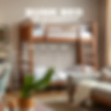 Comparison chart of prices from different brands of bunk beds