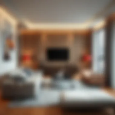 Stylish Minimalist Design in Living Rooms Elegant minimalist living room arrangement
