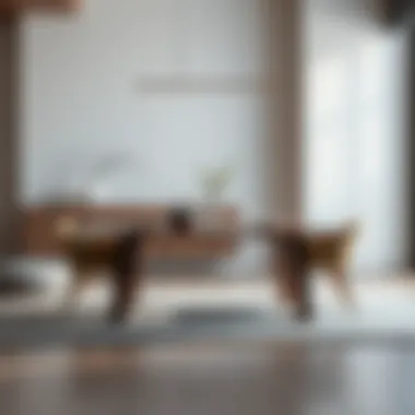 Contemporary Minimalist Table Minimalist table setting with sleek lines and neutral colors for contemporary homes