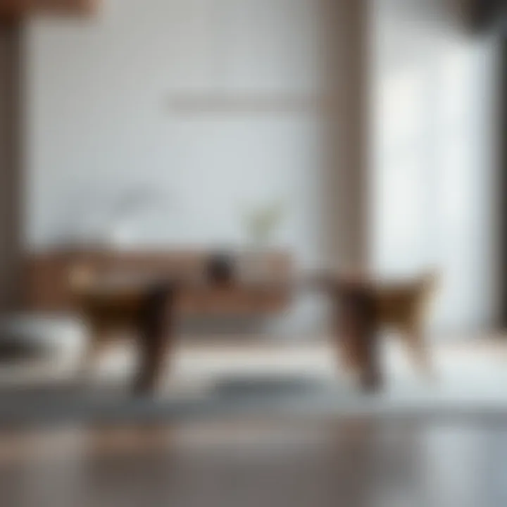Contemporary Minimalist Table Minimalist table setting with sleek lines and neutral colors for contemporary homes