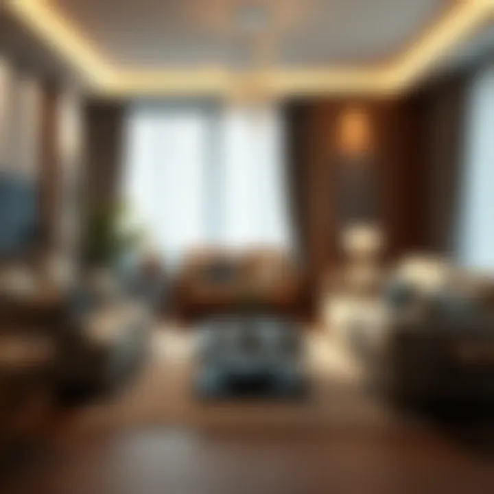 Stunning Living Room Arrangement A beautifully arranged living room showcasing various furniture styles