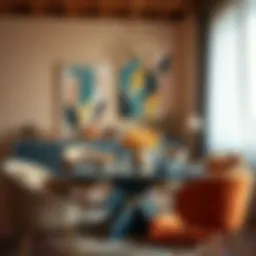 Colorful tabletop transformation