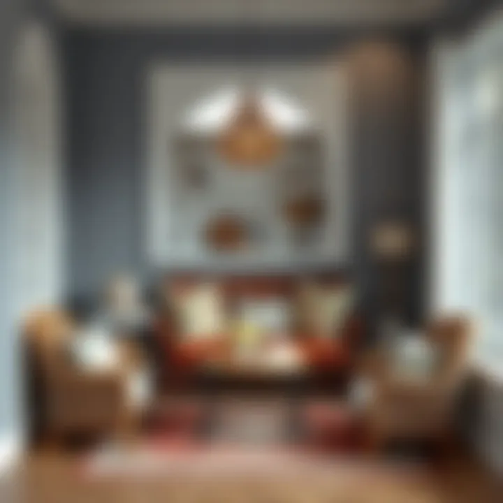 A serene reading nook styled with floral cushions