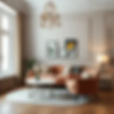 Elegant color palette for a small space