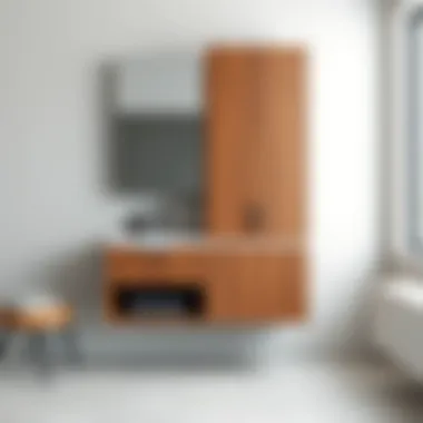 Contemporary Bathroom Cabinet Stylish bathroom cabinet design