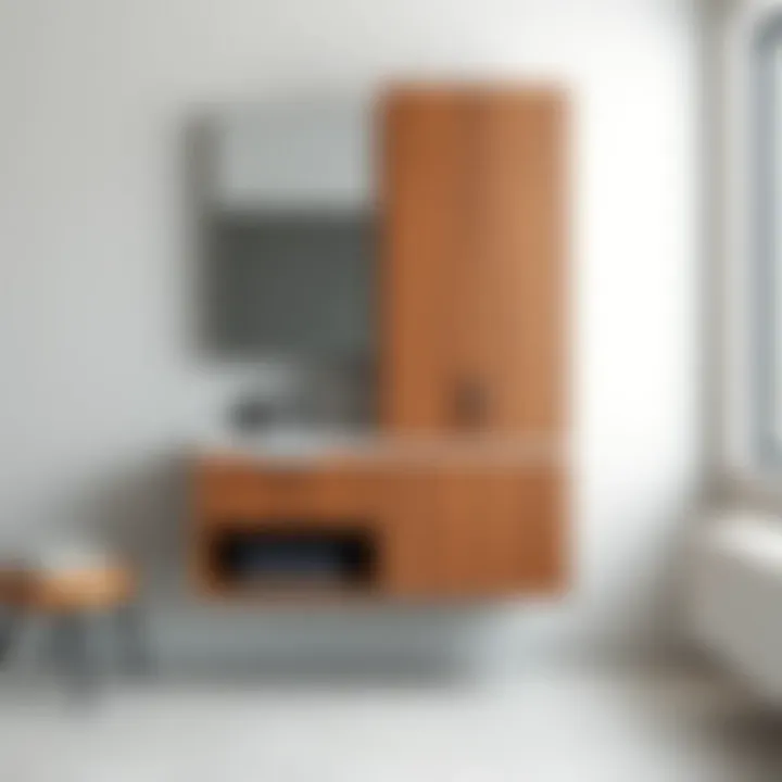 Contemporary Bathroom Cabinet Stylish bathroom cabinet design