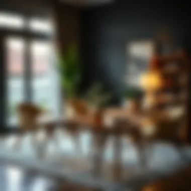 Stylish Arrangements: Enhancing Interiors with Four-Legged Tables Stylishly arranged four-legged tables enhancing interior aesthetics