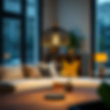 Stylish lamp designs complementing contemporary interiors