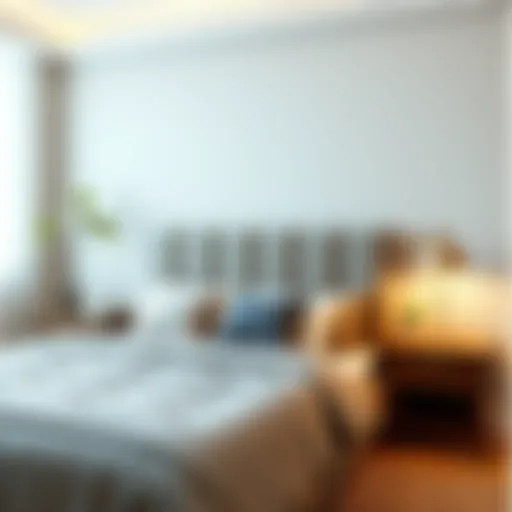 Stylish single bed base with headboard