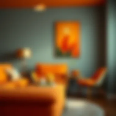 Historical evolution of the color orange