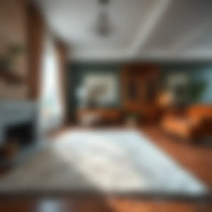 Comparison of different non-shedding rug styles