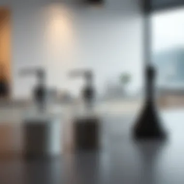 Modern minimalist salt and pepper dispensers