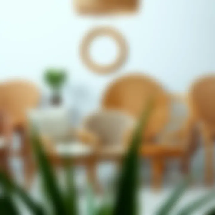 Variety of Rattan Chair Designs Different types of rattan chairs arranged aesthetically