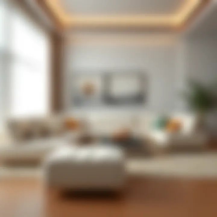 Elegant Corner Sofa Design Elegant corner sofa design in a modern living room