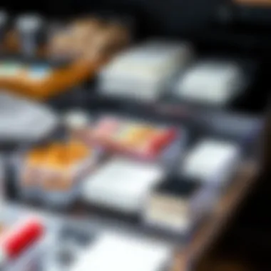 Diverse Uses of Transparent Organizers Variety of transparent drawer organizers for diverse uses