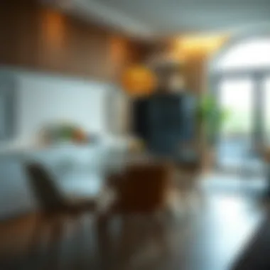 Creating a Welcoming Dining Environment with Warm White Light Cozy dining area featuring warm white lighting