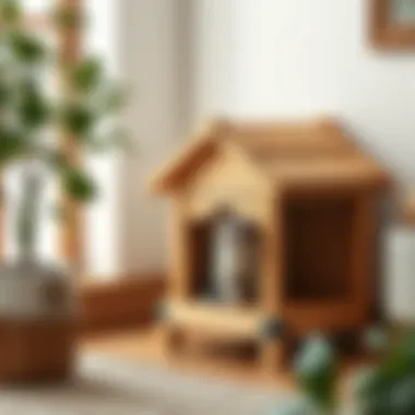Affordable wooden cat house options