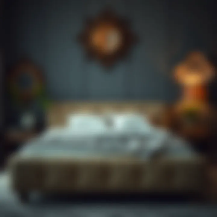 Variety of materials used in bed base sets