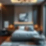 Elegant bedroom furniture showcasing modern design