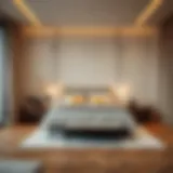 Elegant Minimalist Design in Bedroom Minimalist bedroom with neutral tones