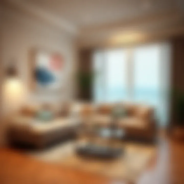 Cozy Living Space with Corner Sofa Bed Cozy living space featuring a corner sofa bed