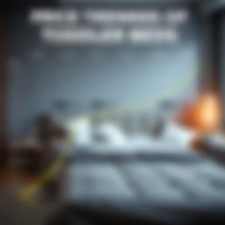 An infographic showing the price trends of toddler beds over time