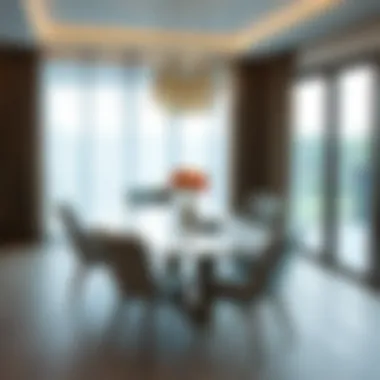 Unique material options for butterfly dining sets