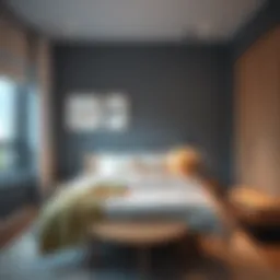 Stylish and modern youth room bed design